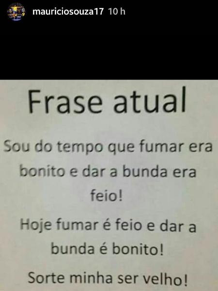 Jogador de vôlei Mauricio Souza compartilha piada contra gays