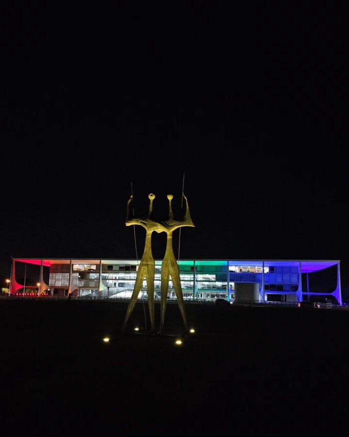 palacio do planalto 2024 gay lgbt orgulho 