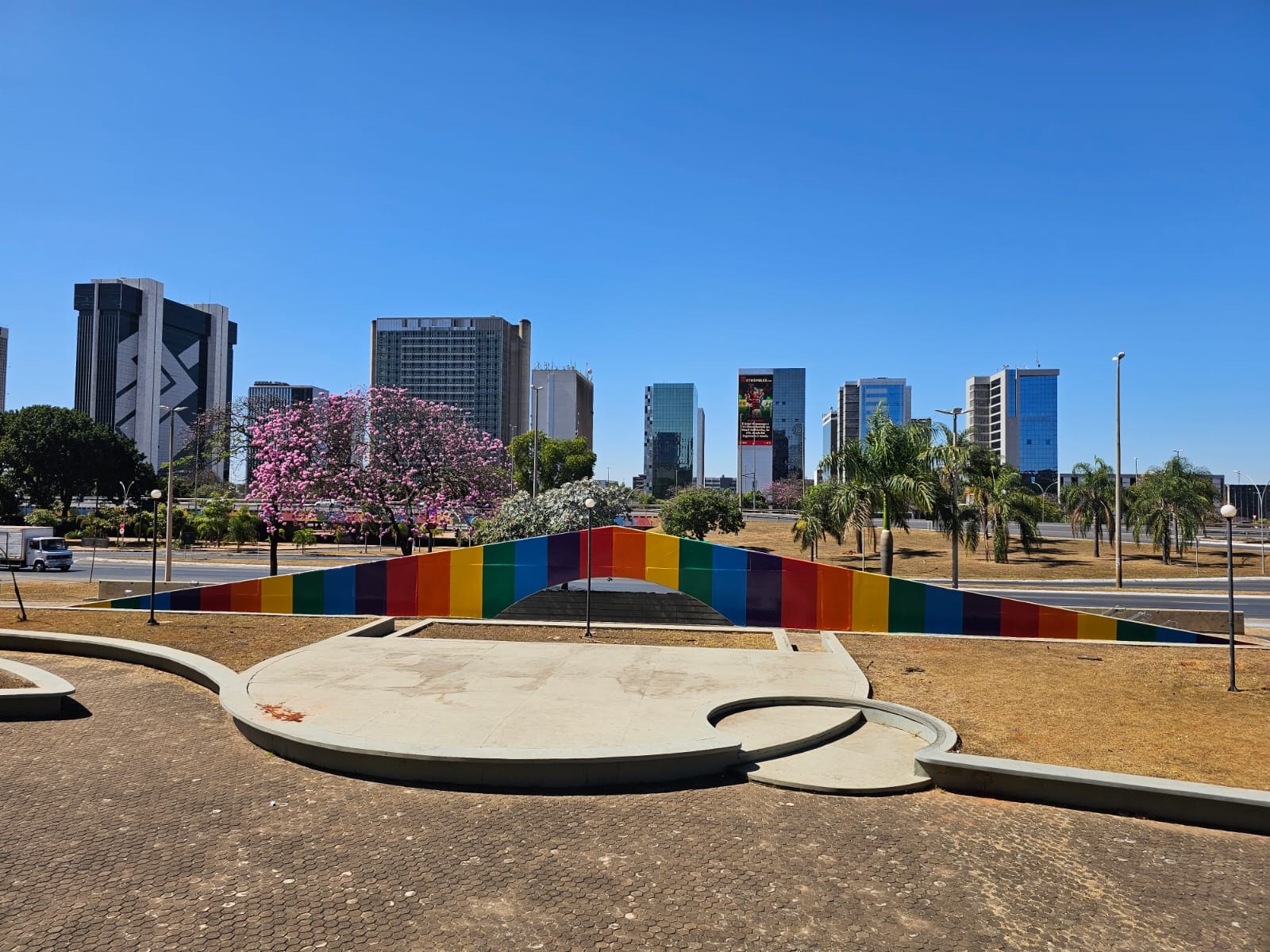 Praça Marielle Franco em Brasília 