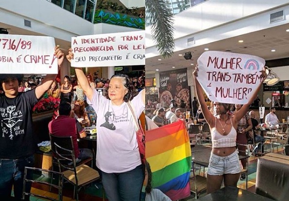 shopping maceio discriminação transexual 