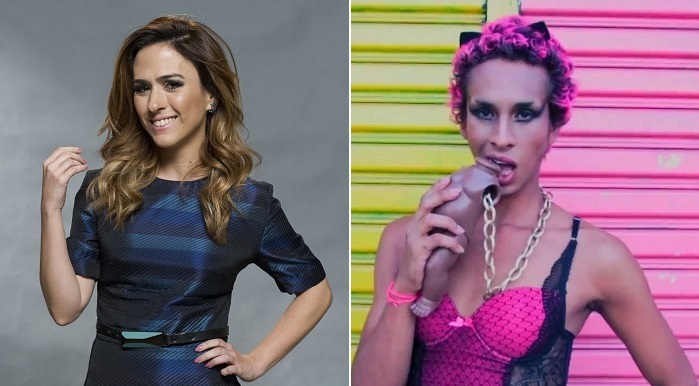 Tata Werneck cede redes sociais para a atriz e cantora transexual Linn da Quebrada