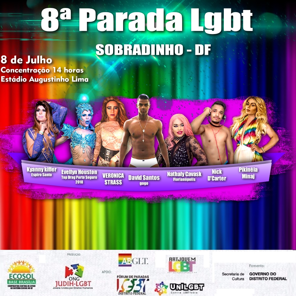 8ª Parada LGBT de Sobradinho - Guia Gay Brasilia